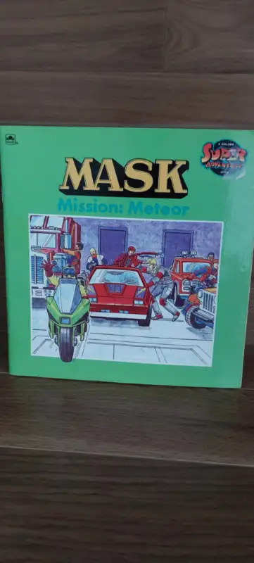 M.A.S.K. Mission: Meteor Storybook 1986 Kenner