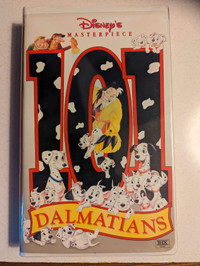 Disney's 101 Dalmatians clamshell VHS