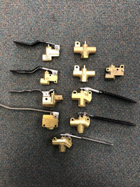 Carpet Cleaning Brass Valves - Wands/Detail Tools