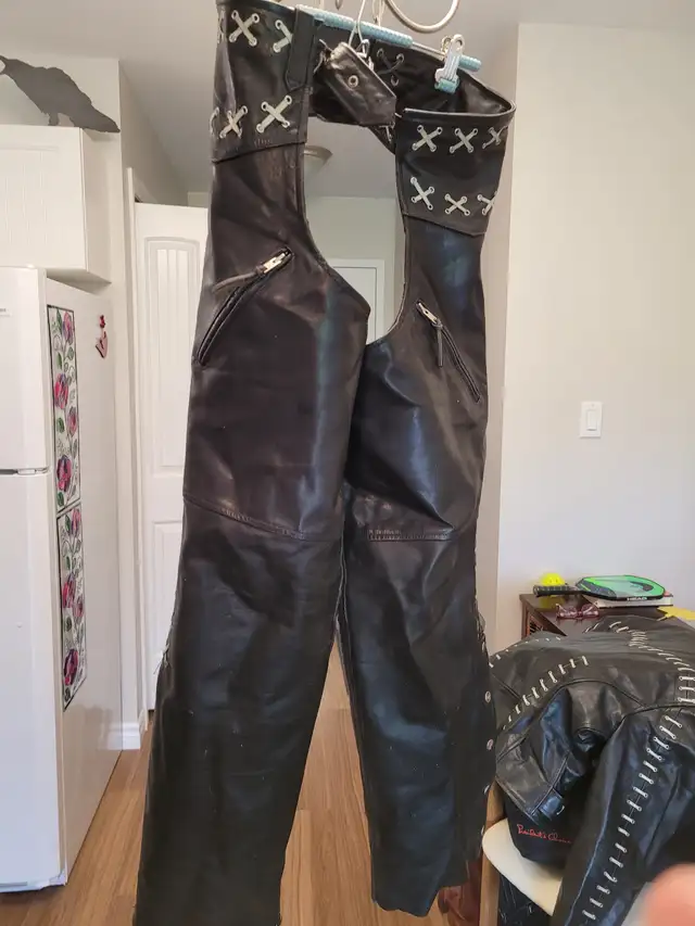 OpenRoad Leather Jacket+Chaps - Womens in Women's - Tops & Outerwear in Kingston - Image 7