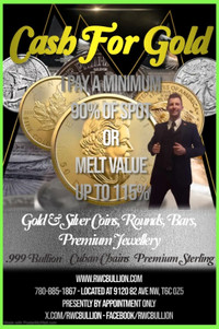 I PAY CA$H 4 Gold & Silver Bullion ⭐️780-885-1867⭐️