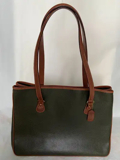 Coach Vintage Sheridan Collection All Grain Leather Tote, View more