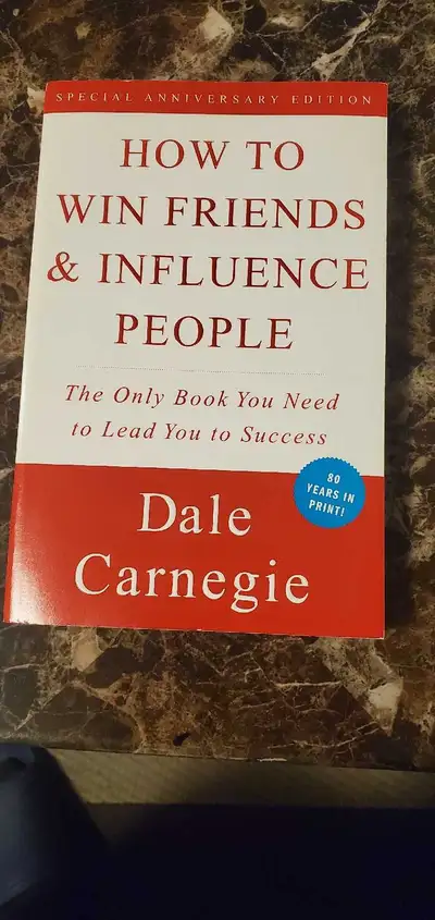 Own a special anniversary edition of Dale Carnegie's timeless guide, "How to Win Friends & Influence...