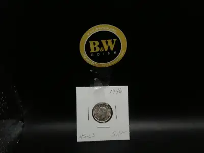 1946 Canada 10 Cents MS-63 Coin, View more