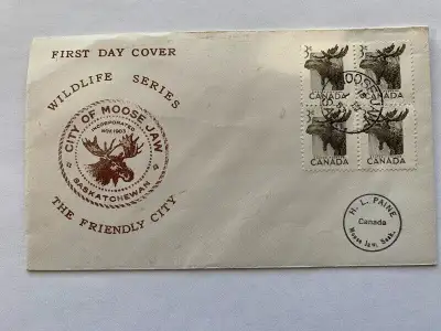 1953 First Day Cover, Wildlife Series Canadian Stamps, View more