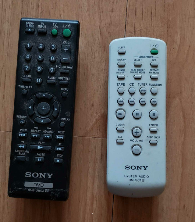 Original Sony Remotes in General Electronics in Oshawa / Durham Region
