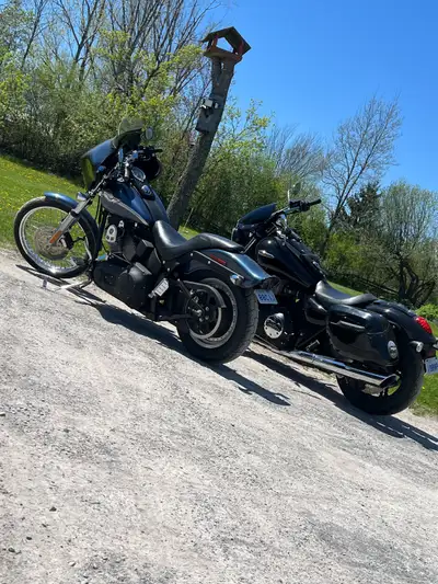 2003 Harley Davidson softail night train 100 year anniversary edition 1450cc 88 cubic inch, blacked...