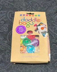 10 pack of Doddle Bags reusable food pouches. 