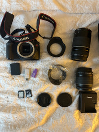 Canon Rebel T6 IOS with 2 lenses!!!!