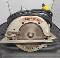 Black & Decker 9-1/4” Super “Sawcat” Circular Saw - Beam Saw