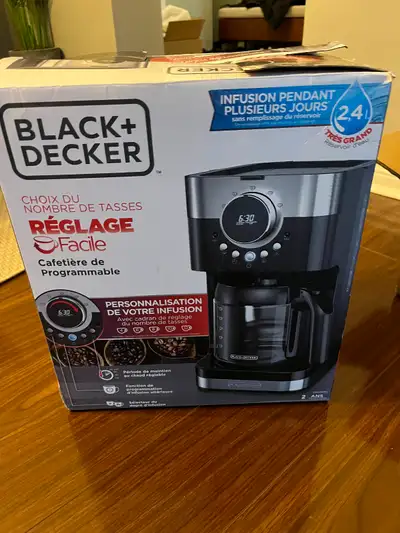 Black and Decker Drip Coffee Maker, View more