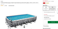Coleman Above Ground Pool 22X12x52 ft