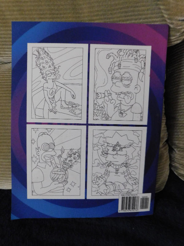 SIMPSONS STONER COLOURING BOOK NEW $10 in Textbooks in St. Catharines - Image 2
