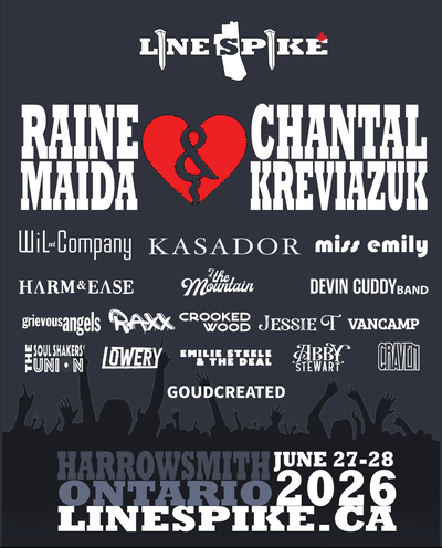 I run a musical festival (2nd year) north of Kingston. Line Spike Frontenac. Look it up if you care...