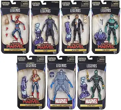 Marvel Legends Captain Marvel Kree Sentry Wave and Exclusive, View more