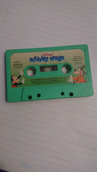 OBO Disney Activity Songs vintage cassette