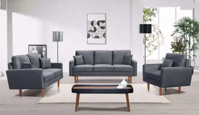 Elegance Redefined Modern 3+2 Sectional Sofa  Stylish Living
