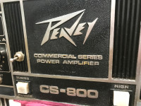 Peavy CD-800 vintage power amp in full working order