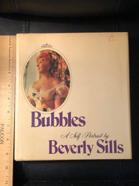  Bubbles: a self portrait by Beverly Sills hardcover book