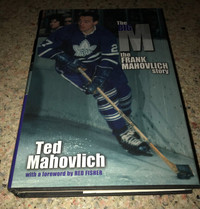 SIGNED The Big “M” Frank Mahovlich Story Ted Toronto Maple Leafs