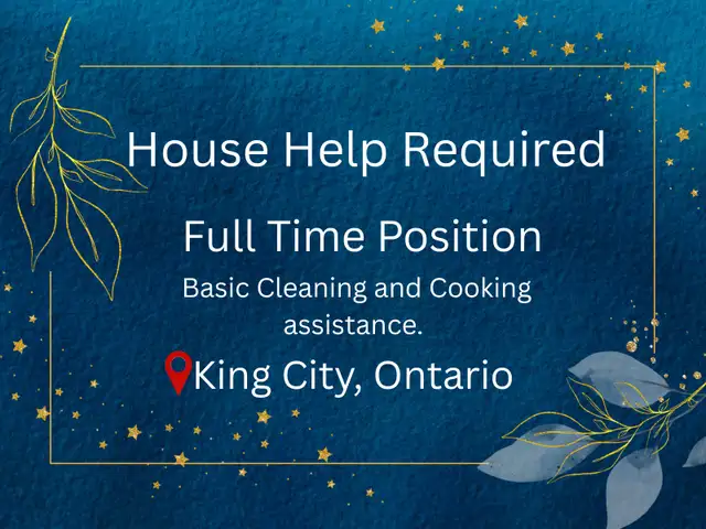 House help Required479554555201474560