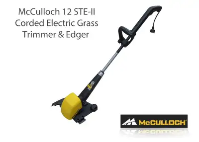 Electric Grass Trimmer ~ McCulloch MAC 12 ste-II, View more