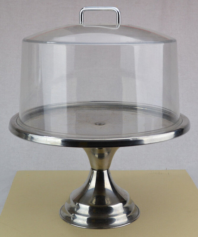 Stainless Steel Single Cake Stand in Kitchen & Dining Wares in Regina - Image 2