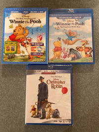 Disney Blurays Winnie the Pooh Christopher Robin Many Adventures