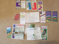 Older Maps: Edmonton, Calgary, Montreal, New York - $10 for all