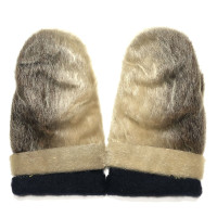 Vintage Native American Inuit Seal Skin Mittens Gloves & Liners