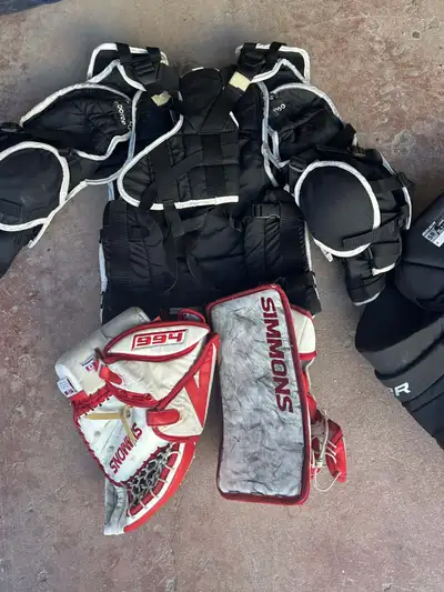 used adult goalie gear, View more