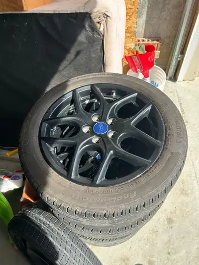 Off a 2017 ford focus New continetial tires