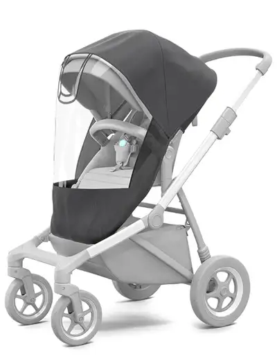 Thule Sleek stroller rain cover, black, View more