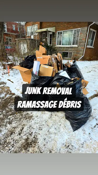 RAMASSAGE DEBRIS | JUNK REMOVAL 514 679 0846, View more