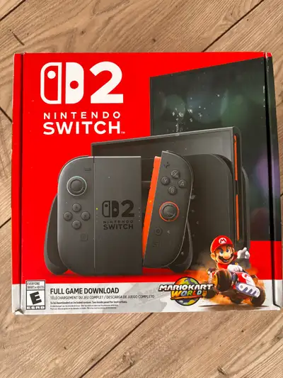 NINTENDO SWITCH 2 avec MARIO KART, View more