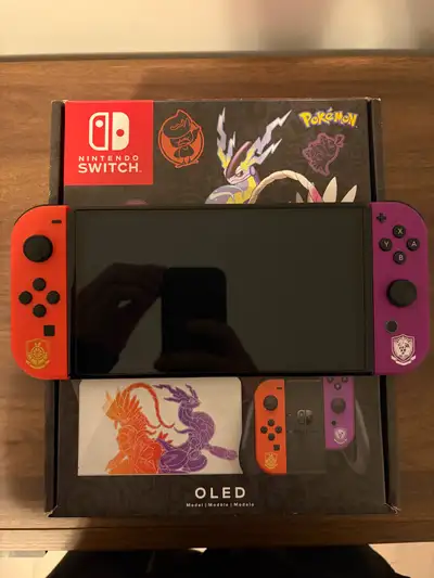 Nintendo Switch OLED Pokemon Edition, View more