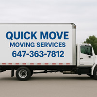 Affordable Moving Services, Call Now 647-363-7812