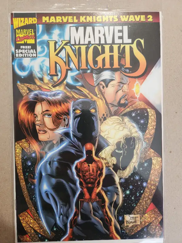 Marvel Comics Marvel Knights sketchbook, issue 1 in Comics & Graphic Novels in Oshawa / Durham Region - Image 2