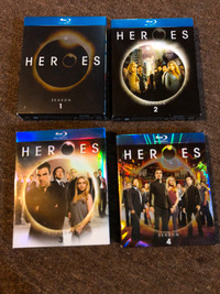 Heroes Season 1-4 Blu-Ray $20 each