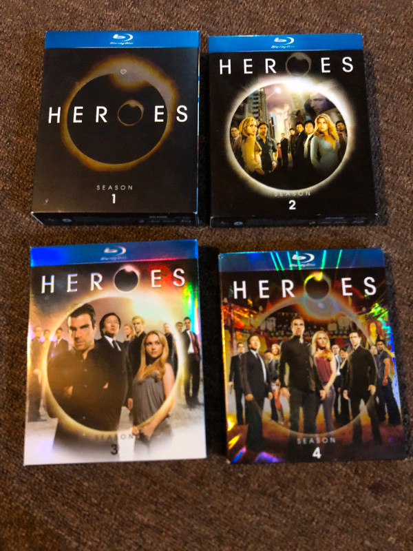 Heroes Season 1-4 Blu-Ray $20 each in CDs, DVDs & Blu-ray in Edmonton