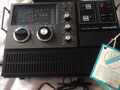 VINTAGE NEW  SHORTWAVE WORLDSTAR RADIO, View more