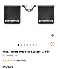 Rock tamers / mud flaps 