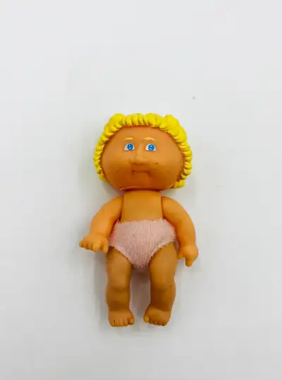 83 Tomy Toys Rocking Baby Cabbage Patch Doll Replacement doll that goes with the rocking cradle. The...