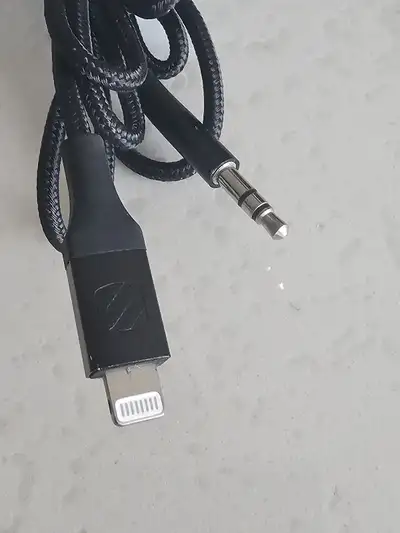 Audio Cable Lightning to 3.5mm Aux Cable 6 ft, View more