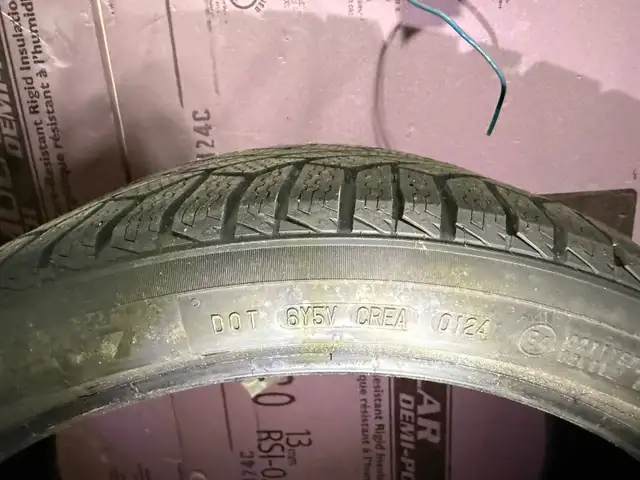 Winter tires Continental Viking contact 7  255/35R 20  97 T XL in Tires & Rims in Oshawa / Durham Region - Image 3