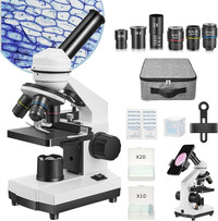 Microscope for Kids Students and Adults, 40X-2000X Temery Biolog