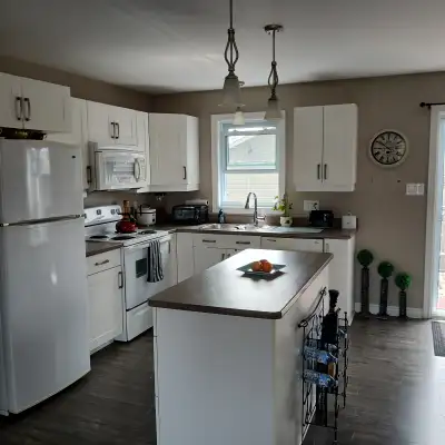 Corner Lot, 1 bedroom, 1 bathroom. Close to downtown Pembroke, churches and schools. Has a deck in t...
