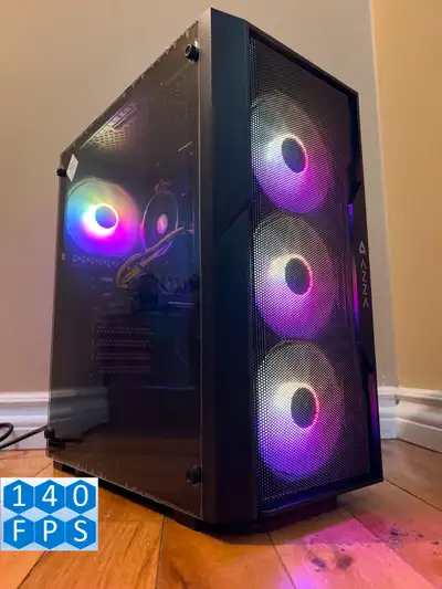 GTX 1660S Ryzen 5 6 Core Gaming PC 16GB DDR4 512GB SSD Win 11, View more