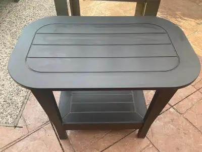 outdoor side table, View more
