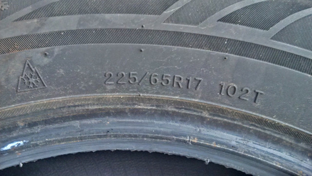 Set of 4 - WinterTrek Tires For Winter or All-Season (225/65-17) in Tires & Rims in St. John's - Image 4
